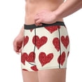 thumbnail image 2 of Fotbe Love Calzoncillos Tipo Boxer con Bolsa de Soporte Total para Hombre, X-Temp Fresco, Transpirable y de Secado Rápido-Large, 2 of 5