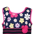thumbnail image 3 of Richie House Girls' Cotton Flower Summer Sundress RH2667-A-2, 3 of 7