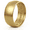 Gold, variant on Silicone Wedding Ring for Men by RINFIT - Male Rubber Wedding Bands - Step Edge Design