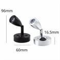 thumbnail image 4 of Interruptor de Luces LED de Lectura Interior de 12 V para Caravana, , Lámpara Interior Portátil para Coche, Accesorios para Autocaravana, Color Negro., 4 of 5