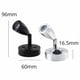 thumbnail image 4 of Interruptor de Luces LED de Lectura Interior de 12 V para Caravana, , Lámpara Interior Portátil para Coche, Accesorios para Autocaravana, Color Negro., 4 of 5