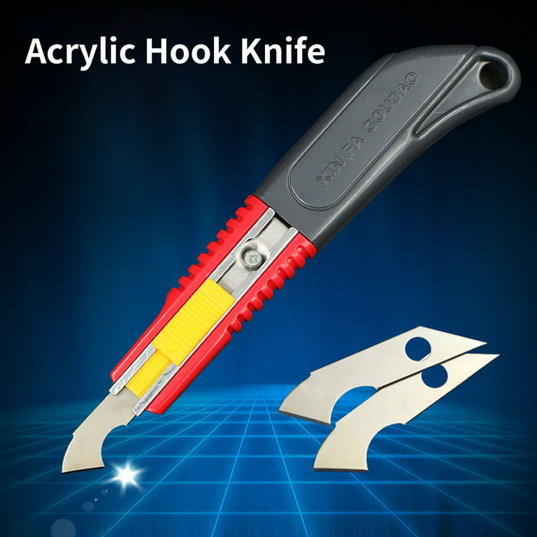 Hook Knife Acrylic Cd Cutting Tool Knife Plexiglass Cutter Abs