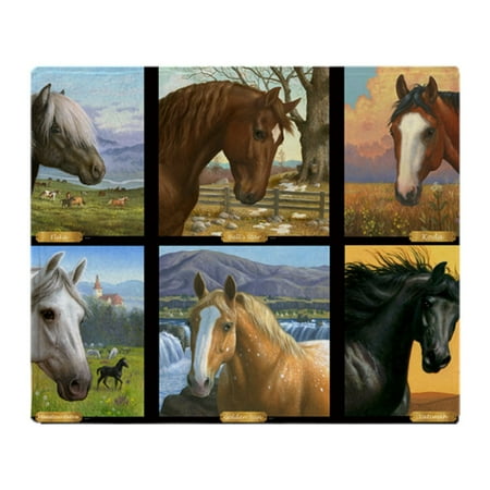 Saxon Horse Blankets - CafePress - HORSE DIARIES POSTER - Soft Fleece Throw Blanket, 50