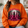 thumbnail image 2 of Breast Cancer Awareness Shirt, In October We Wear Pink Sweatshirt, Pink Witch Halloween Hoodie and T-Shirt, October Support Gift for Women, 2 of 9
