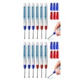 thumbnail image 3 of Transemion 6pcs/set Deep Hole Marker Pens Long Nib Permanent Marking Tool For Carpentry Projects Premium 2Set, 3 of 6