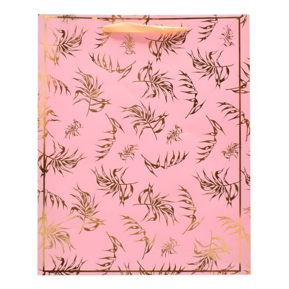 Bolsa para Regalo Prichos Rosa Hojas