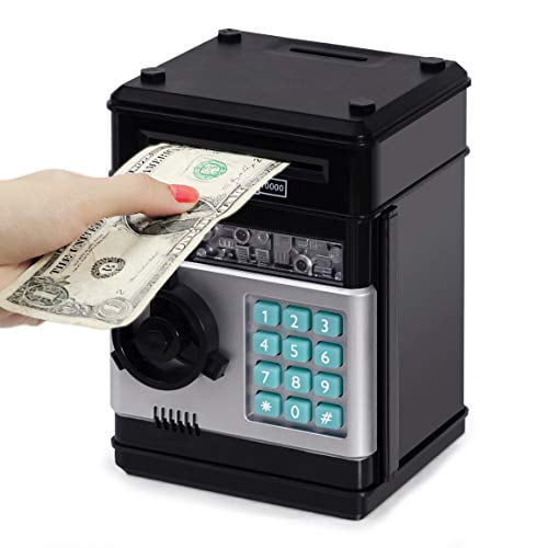 New EMERGENCY Money Bank Piggy Savings Coin Piggy Cash Collectible Safe Toy BOX 