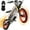 Gold, variant on QEASET Electric Dirt Bike, 3000W (Peak Power) 48V, All Terrain Motorized Dirt Bikes, Cool Gifts, White