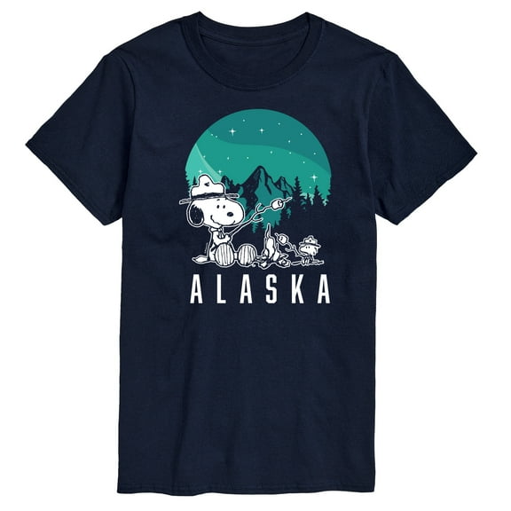 Peanuts - Beagle Scout Alaska - Men's Short Sleeve Graphic T-Shirt