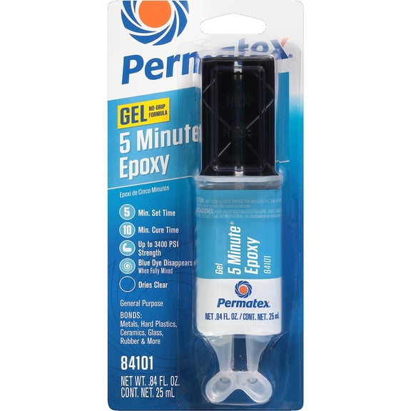 Permatex 5 Minute Gap Filling Clear Epoxy - 84101