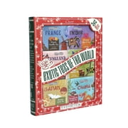 Chami Exotic Teas of the World, Holiday Tea Book 2.82 oz, 80 Count Tea Bags, Food Gift