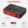 Portable Power Bank with AC Outlet, 83Wh/22500mAh 110V/85W Portable