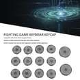 thumbnail image 3 of 14 Pcs Fighting Game Keyboard Keycap, 22.5mm 28.5mm Fight Stick Key Cover for Replacement, for Sallybox, for Fightingbox, for Slimbox, for Flatbox, 3 of 7