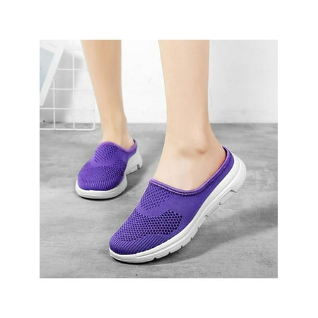 

Tenmix Women Slip On Mules Sneaker Shoes Garden Clogs House Slippers