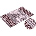 thumbnail image 3 of COZY TRENDS Burgundy Kitchen Mat, 18" x 30", Non-Slip, 3 of 4