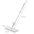 thumbnail image 3 of Microfiber Hardwood Floor Mop,with 2 Washable Wet/Dry Pads,Stainless Steel Handle And Extension,for Home And Office Wet Or Dry Floor Tile Cleaning Save 50% off, 3 of 9