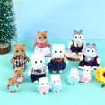 thumbnail image 2 of GOODTOY 1 : 12 Forest Animal Familias Bosque Mini Conejo Oso Niña Jugar Casa Juguetes De Muñecas Gao Jinjia unisex, 2 of 2