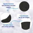 thumbnail image 4 of Calcetines de invierno Hechos de algodón. 3 pares colores obscuros, 4 of 4