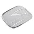 thumbnail image 1 of Tapa de la puerta del tanque de combustible para Chevy Trax 2019-2022, cubierta de la tapa de combustible tipo adhesivo en tono plateado de cromo ABS, 1 of 6
