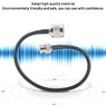 thumbnail image 1 of Cable adaptador N macho a BNC macho 30 cm / 118 pulgadas N macho a BNC macho Cable adaptador coaxial línea de conversión baja pérdida, 1 of 8