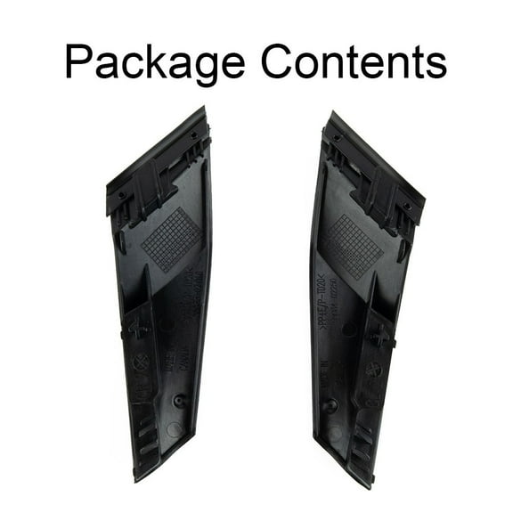 Mduoduo 1pair Cowl Side Cover Extension Left Right Side Plastic Auto Accessories For Toyota For Corolla 2014-2019 Car Accessories