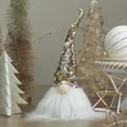 thumbnail image 2 of Northlight Elf Gnome with Sequin Hat Christmas Figure - 12", 2 of 6