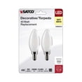 thumbnail image 2 of 2Pk - 4W B11 LED Frosted Candelabra Base 3000K 350 Lumens 120v, 2 of 4
