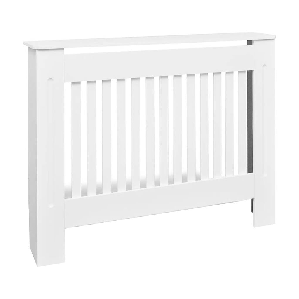 Greenbay Traditional Radiator Cover MDF Cabinet White Painted Small mm 780 x 815 x 190