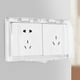 thumbnail image 5 of WORGEOUS 2pcs encabezado adhesivo cubiertas impermeables de la salida de baño protector de pared, 5 of 8