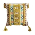 thumbnail image 2 of Pillow Covers, Boho Tufted Pillow Cover With Tassels Woven Jagged Cushion Case For Sofa Bedroom Living Room Decor, 2 of 6
