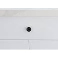 thumbnail image 2 of Juego de 10 Perillas para Gabinete Elegant Decor Corio en Zinc Negro Mate, 2 of 6
