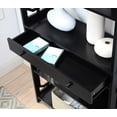 thumbnail image 4 of Convenience Concepts Omega 5 Tier Bookcase with Drawer, Black, 4 of 4