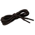 thumbnail image 2 of 2 Pares De Cordones Redondos Gruesos Unisexo Colores Sólidos Para Zapatos De Cuero Marron Oscuro 80 cm/31.5, 2 of 4