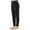 Black, variant on Kids Girls Thermal Leggings Thick Fleece Lined Leggings High Waisted Winter Warm Black Soft Tights Tummy Control Gym Yoga Fitness Stretchy Pants Trousers Gray 7-8 Years