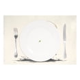 thumbnail image 2 of Ryvnso Placemats Set of 4 Retro Skull Dining Mats Heat-Resistant Non-Slip Washable Table Mat, 2 of 8