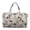 250 Years of American, variant on Hippie Flower Print Quilted Duffle Bag for Travel Adjustable Personal Item Travel Bag Waterproof Carry on Bags with Pockets for Travel Gym Sports Workout