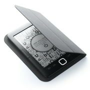 E-Book Reader 6 Glimmer-Free And Eye-Friendly E-Reader With Protective Case LED Display Light Lightweight Audio Video PDF Reader Black
