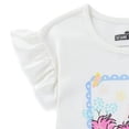 thumbnail image 4 of Sesame Street Abby Cadabby Short Sleeve T-Shirt and Bike Shorts Set (Girls), 2 Piece Set, Sizes 2T-5T, 4 of 8