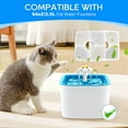 MyfatBOSS Cat Water Fountain Filter, 8 Pack Replacement Filters Fit for