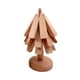 thumbnail image 1 of Trípode de madera para comida caliente | Almohadillas aislantes de madera de haya y ébano con base | Salvamanteles plegables con forma de árbol para ollas, sartenes y cuencos | Protección y decor, 1 of 2