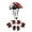 Red, variant on 7-Piece Protective Gear Set for Kids Sports and Skating Knee