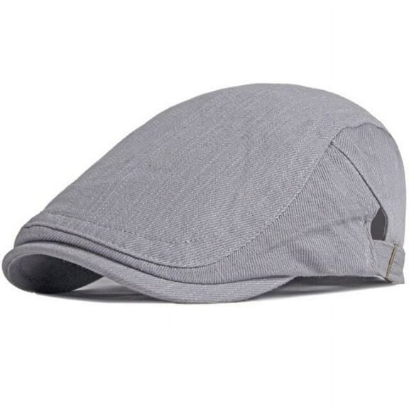 SikaFu Beret for Men Women Spring Summer Cotton Beret Cap Vintage Adjustable Ivy Newsboy Flat Cap Retro Artist Painter Beret Hat