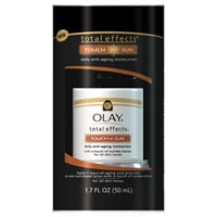 Total Effects de Olay Touch Of Sun Daily Anti vieillissement crème hydratante, pour toutes les carnations - 1.7 Oz, 6 Pack