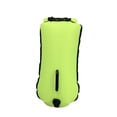 thumbnail image 3 of Boya de natación de alta visibilidad de 28 l, totalmente impermeable, de PVC de colores brillantes. Verde, 3 of 7
