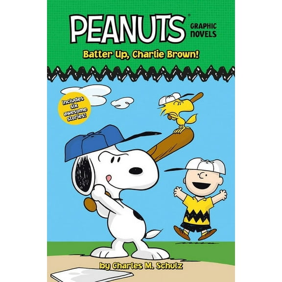 Peanuts Batter Up, Charlie Brown!: Peanuts Graphic Novels, (Hardcover)