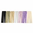 thumbnail image 2 of HH TRAF Pantalones elegantes de verano para mujer, nuevos pantalones con estampado de cintura alta, decoración con lazo y cordones, pantalones de pierna ancha de 7 colores para mujer, 2 of 5