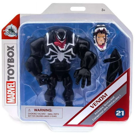 Disney 3+ Venom Action Figure with Interchangeable Tentacles, Black