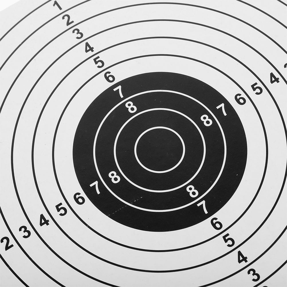200 Pcs Target Paper Targets for Shooting Shooting Targets Paper Bows and Arrows Targets Convenient Targets Bow Targets
