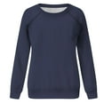 thumbnail image 4 of PENGXIANG Sweat-Shirts Décontractés à Col Rond à Manches Longues Ample Doux Pull Tops Automne Vêtements de Mode, 4 of 7