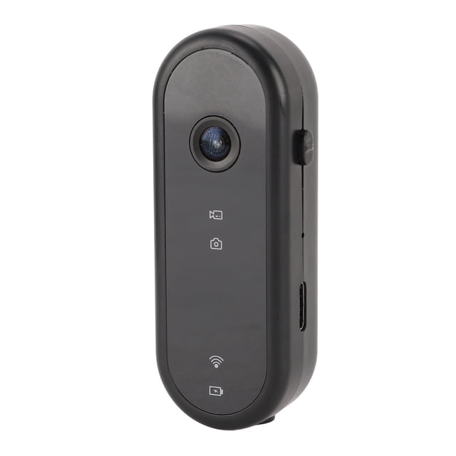 Pequeña Cámara De Vídeo, ABS 1200mAh Compatible Con Cámara De Vídeo De Hasta 128GB 1080p Con Soporte Para Coche Para Ciclismo